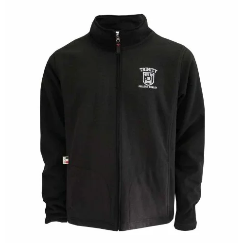 Trinity College Sport Fleece Jacket - Black Colour
