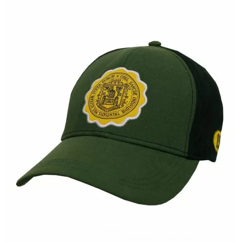 Trinity College Seal Baseball Cap - Bottle Green Colour