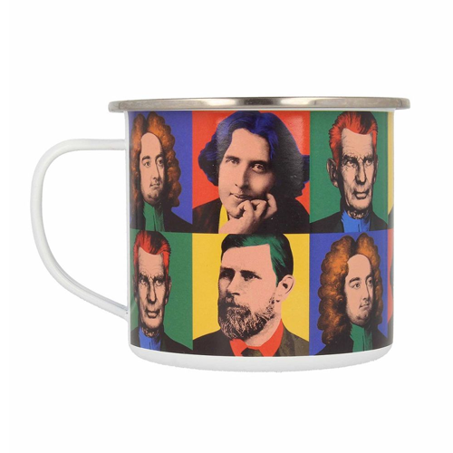 Trinity College Dublin Writers Collection Enamel Mug