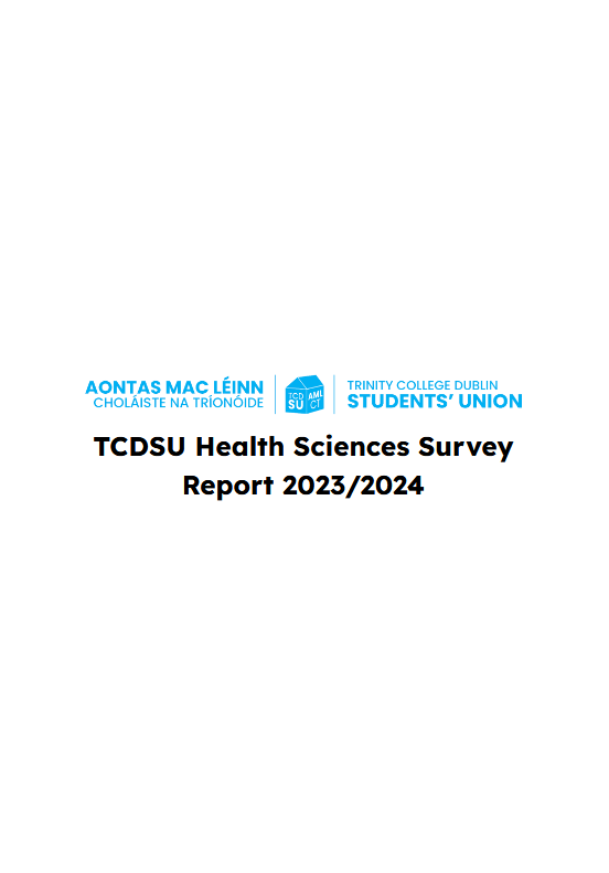 Trinity Students' Union Health Sciences Survey Report 2023-2024