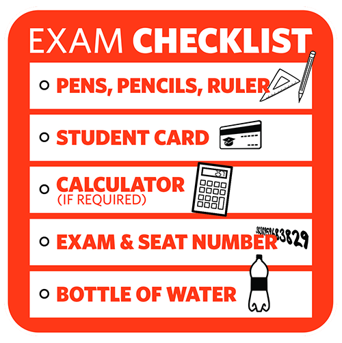 Exam Checklist