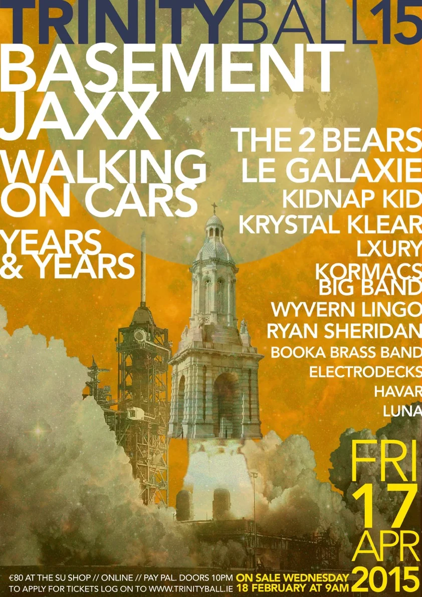 Trinity Ball 2015 Poster