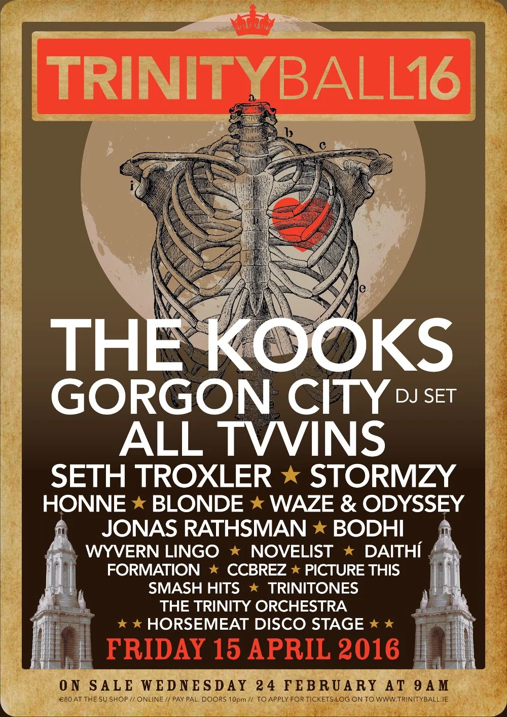 Trinity Ball 2016 Poster