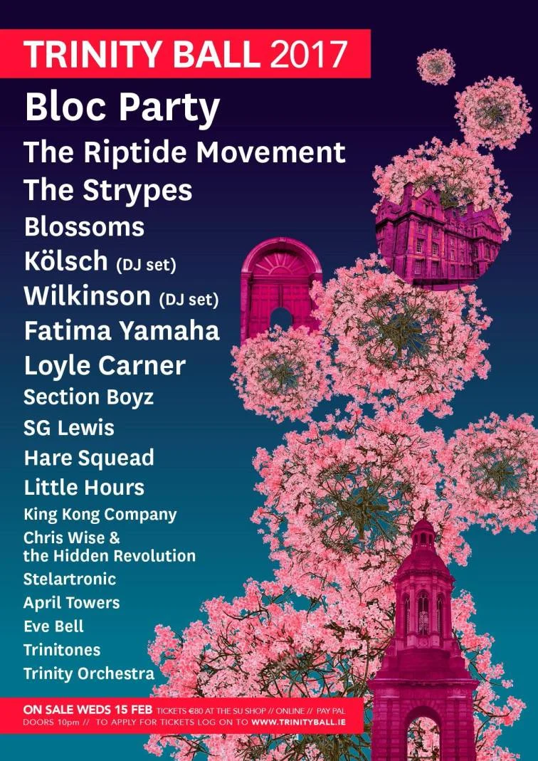 Trinity Ball 2017 Poster