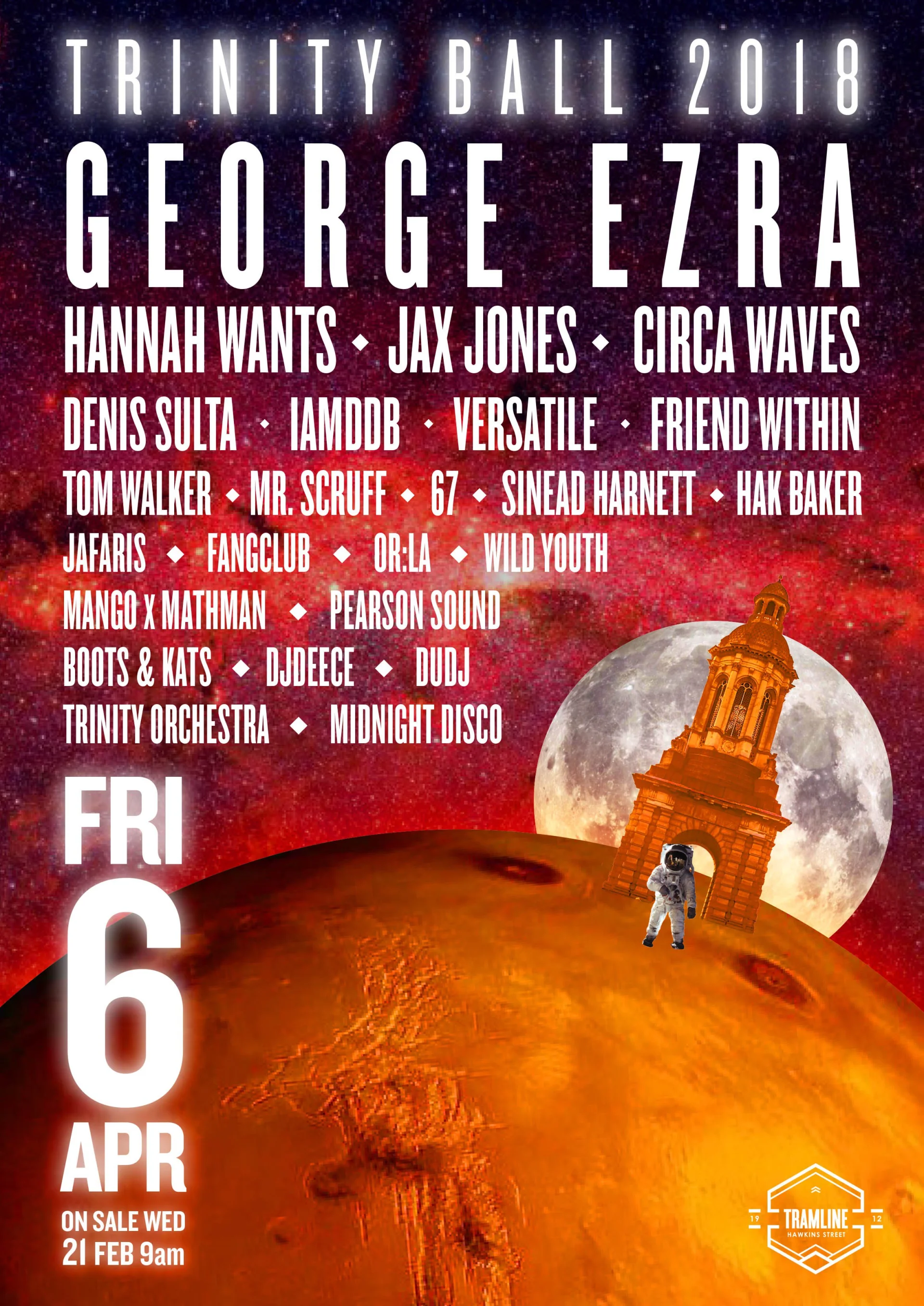 Trinity Ball 2018 Poster