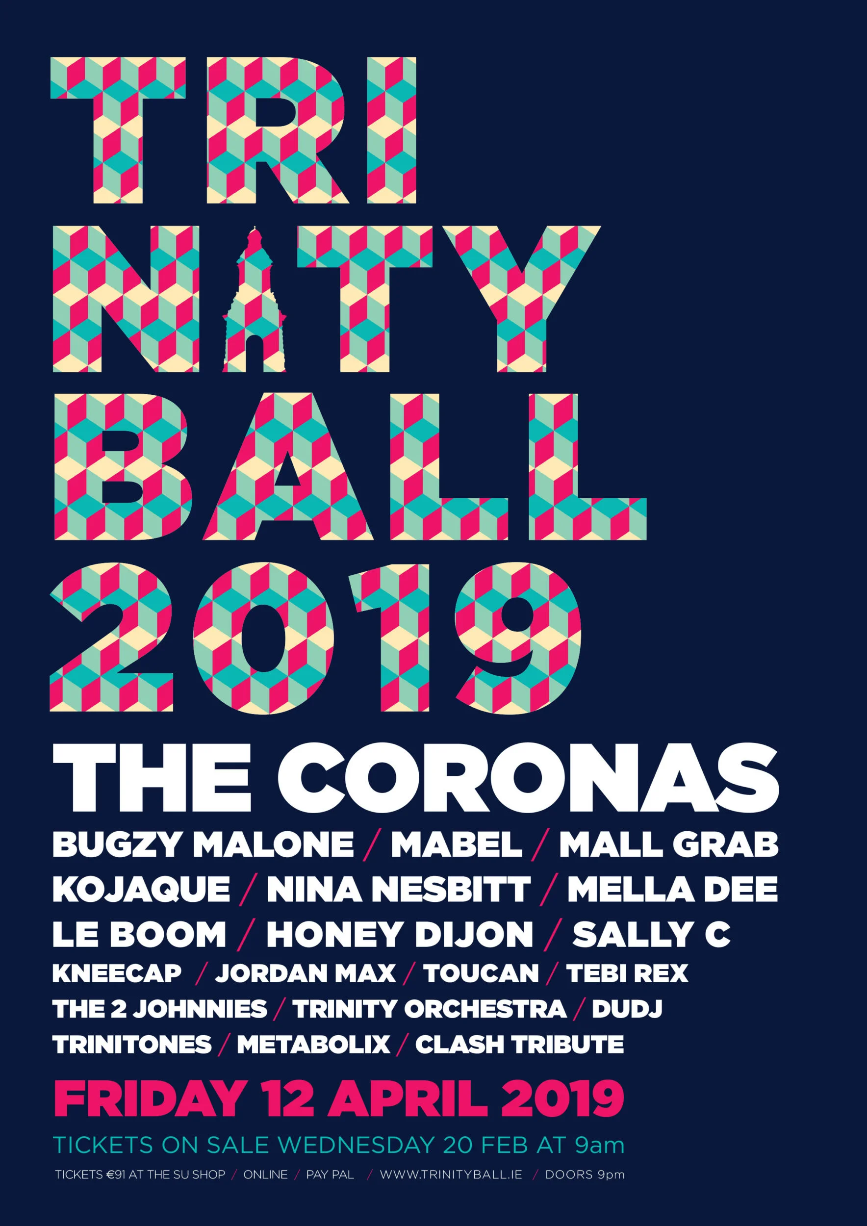 Trinity Ball 2019 Poster