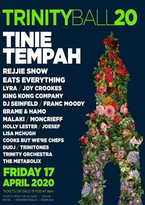 Trinity Ball 2020 Poster