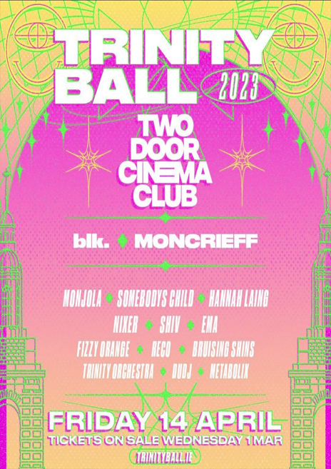Trinity Ball 2023 Poster