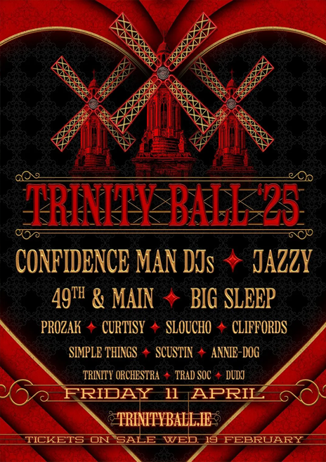 Trinity Ball 2025 Poster